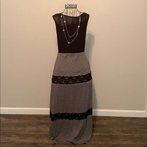 Woman’s long skirt